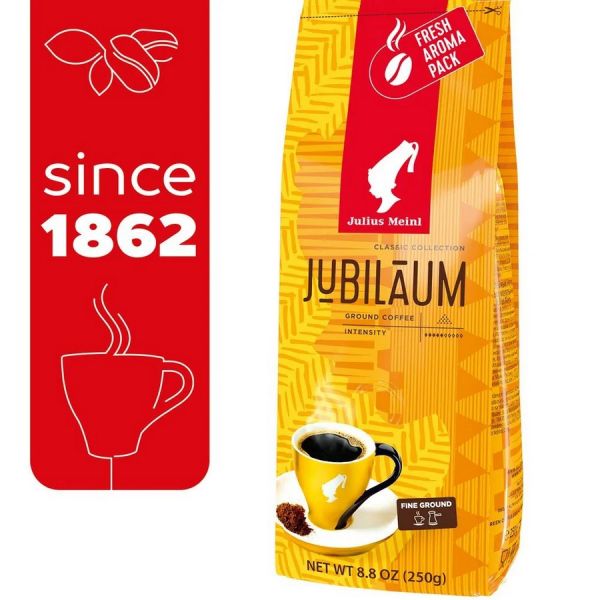 Кофе молотый Julius Meinl Юбилейный обжарка легкая 2 шт 0,2 кг (94678)