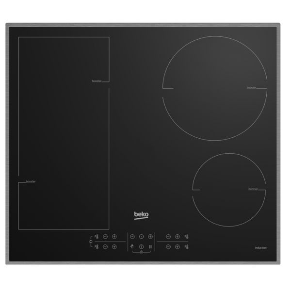 Варочная поверхность BEKO HII64200FMTX индукционная черный