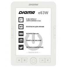 Электронная книга Digma E63W белый